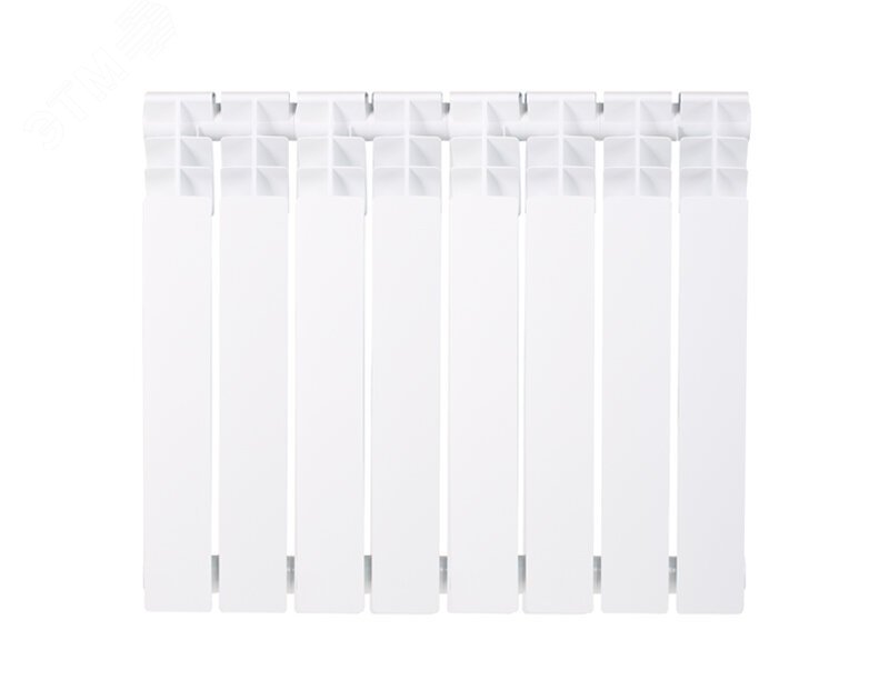 Радиатор биметаллический секционный 350/80/10 боковое подключение