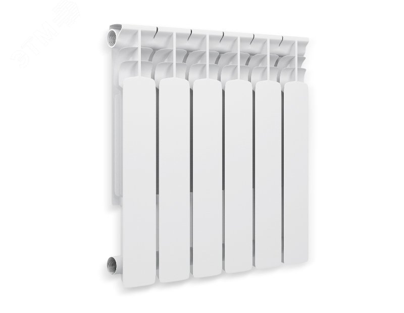 Радиатор биметаллический секционный 500/80/12 боковое подключение