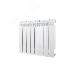 Радиатор биметаллический секционный 500/100/4 боковое подключение