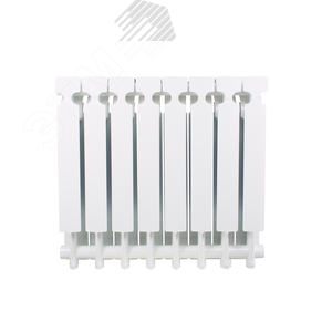 Радиатор алюминиевый секционный 500/90/2 боковое подключение