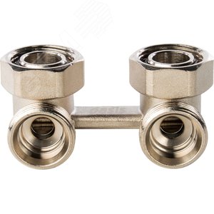 Узел нижнего подключения с шаровым затвором угловой 3/4'x3/4'