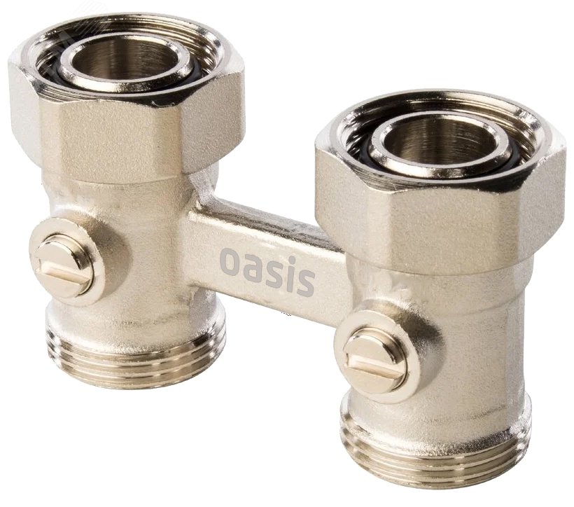 Узел нижнего подключения с шаровым затвором прямой 3/4'x3/4'