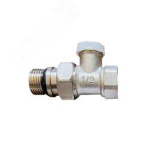 Вентиль регулировочный для радиатора прямой нижний 1/2' PN
