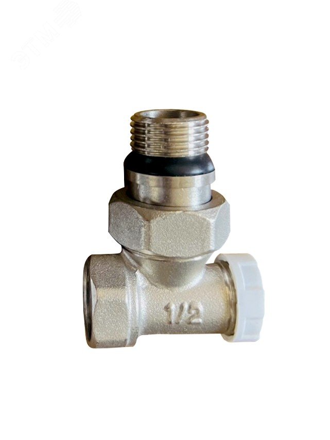 Вентиль регулировочный для радиатора угловой нижний 1/2' UN