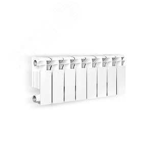 Радиатор биметаллический секционный 200/100/10 боковое подключение