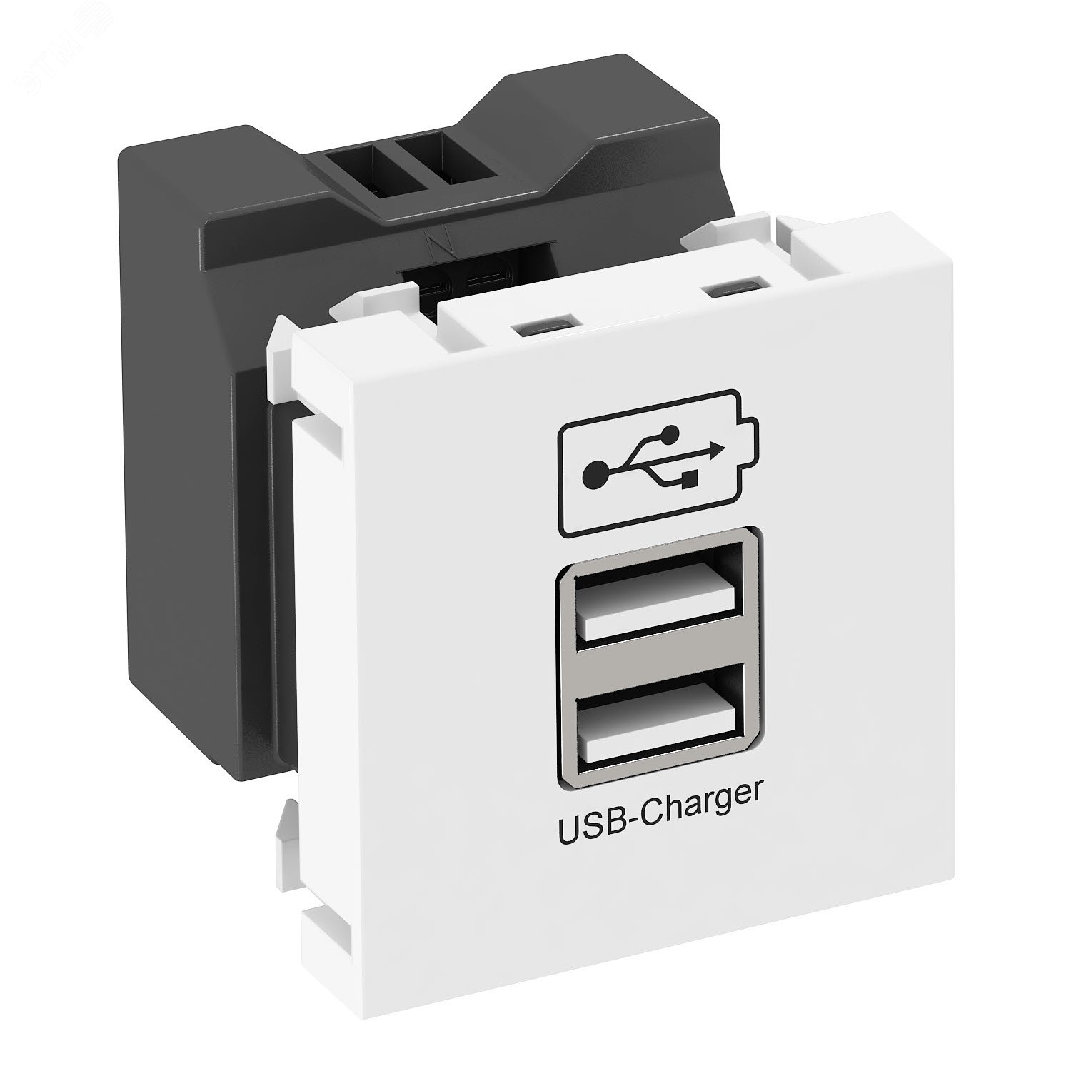 Зарядное устройство USB тип А(1,2 А / 2 х 0,6 А, белый)