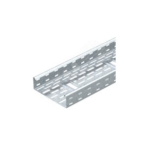 Кабельный листовой лоток перфорированный 60x300x3000 горячий цинк