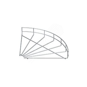 Угловая секция 90°   55x400