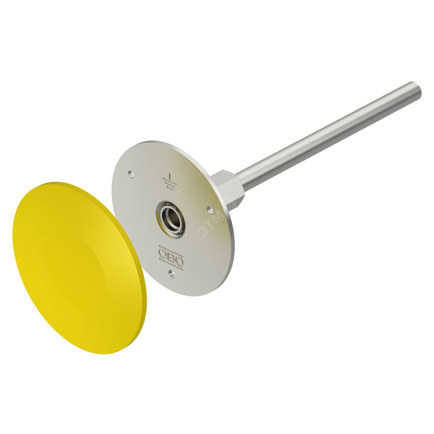 Точка заземления опорная с осью