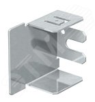 Заглушка кабельного канала LKM 40x40 мм (сталь, белый)