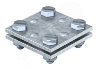 Соединитель полосы крестовой горячий цинк