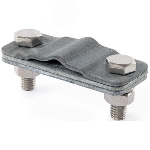 Соединитель продольный проволоки D 8-10 мм и полосы 30-40 мм, сталь горячеоцинкованная