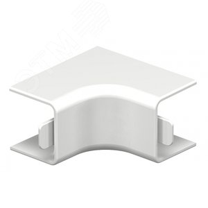 Крышка внутреннего угла кабельного канала WDKH 20x20 мм (ABS-пластик, светло-серый)