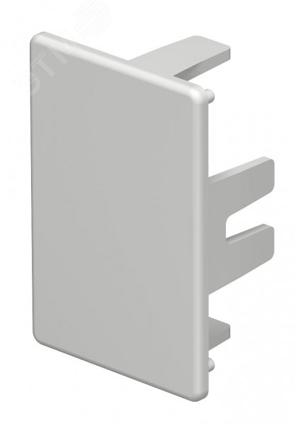 Торцевая заглушка кабельного канала WDKH 30x45 мм (ABS-пластик,светло-серый)