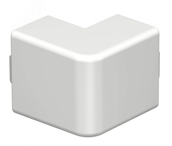 Крышка внешнего угла кабельного канала WDK 25x40 мм (ПВХ, белый)