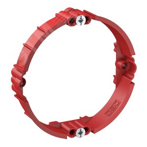 Кольцо выравнивающее для удлиннения монтажной коробки для бетонных стен D60 мм, H12 мм