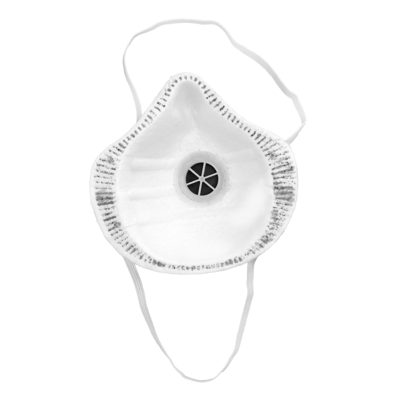 Полумаска фильтрующая формов,модель"Исток",с угольным слоем,с клапаном выдоха, FFP1 NR, 10шт