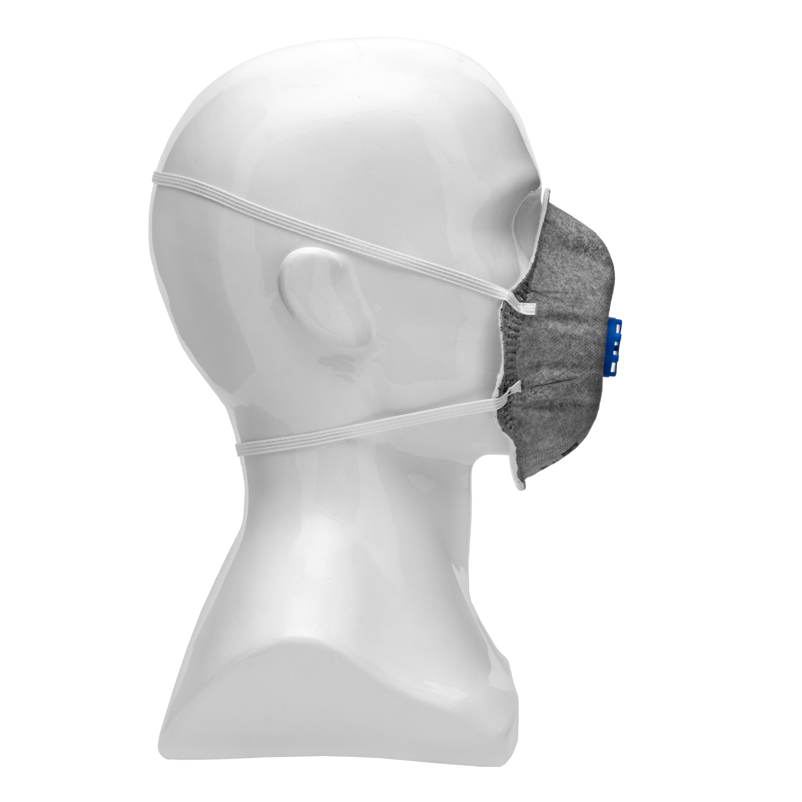 Полумаска фильтрующая формов,модель"Исток",с угольным слоем,с клапаном выдоха, FFP1 NR, 10шт