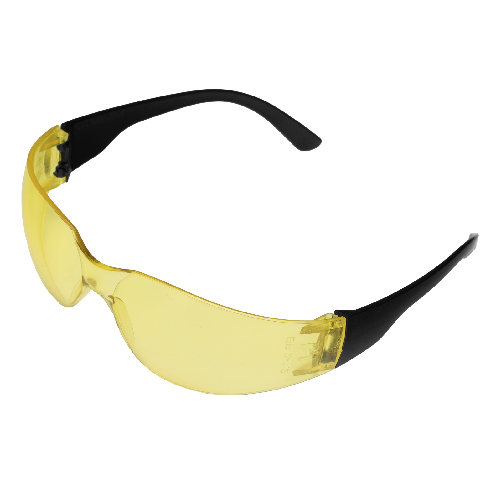 Очки защитные открытые, поликарбонатные, желтые ОЧК202 (0-13022)