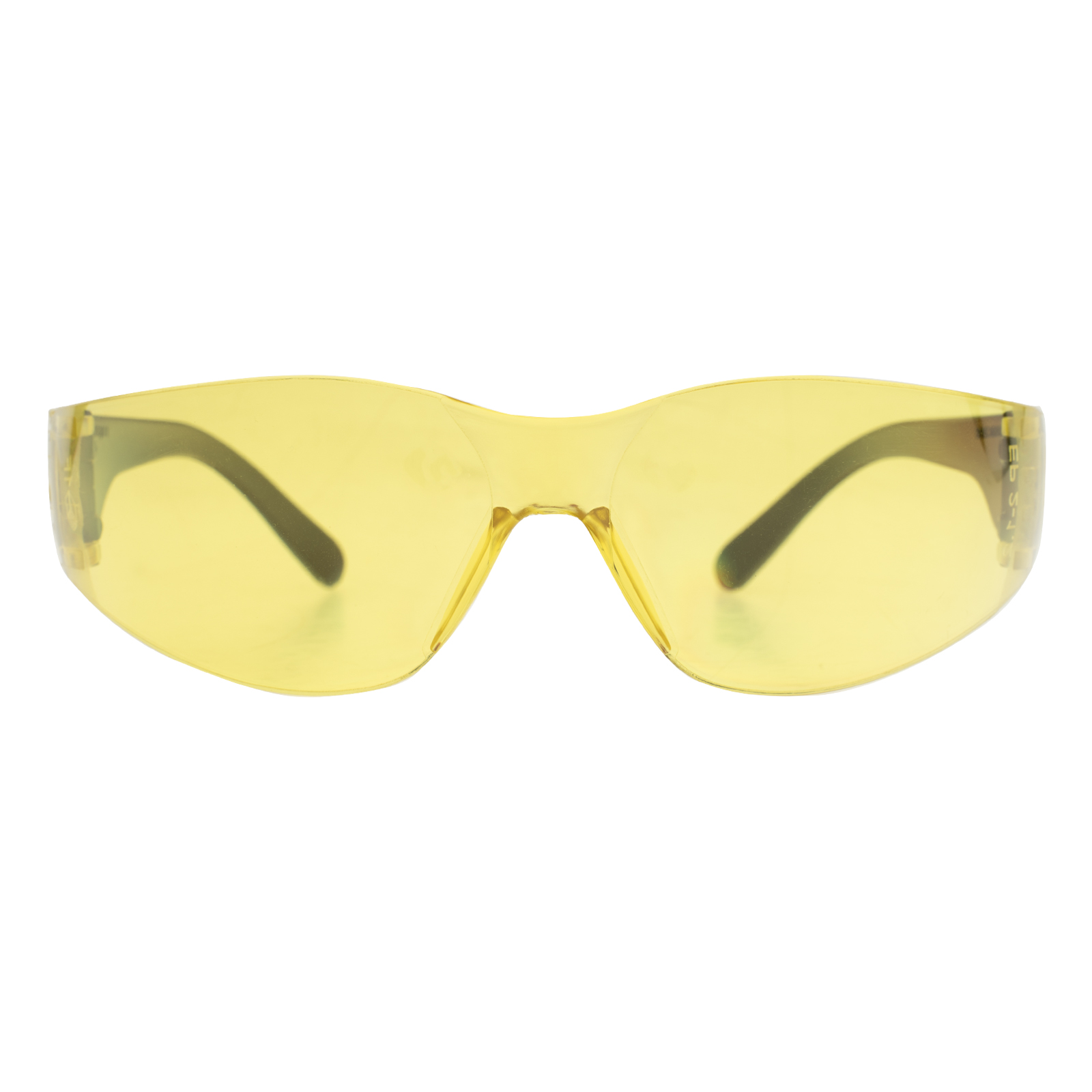 Очки защитные открытые, поликарбонатные, желтые ОЧК202 (0-13022)