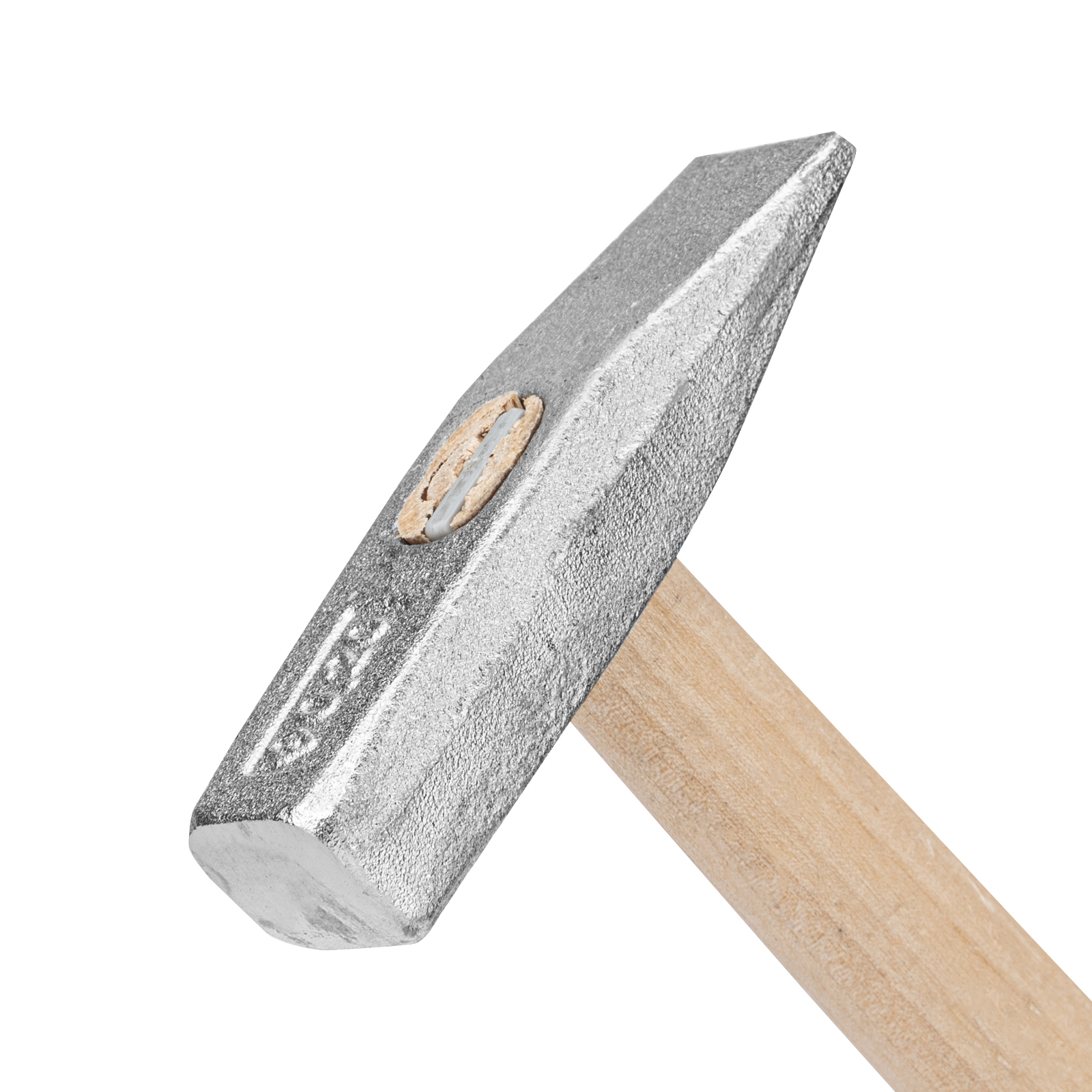 Молоток слесарный, 200 г, квадратный боек, деревянная рукоятка