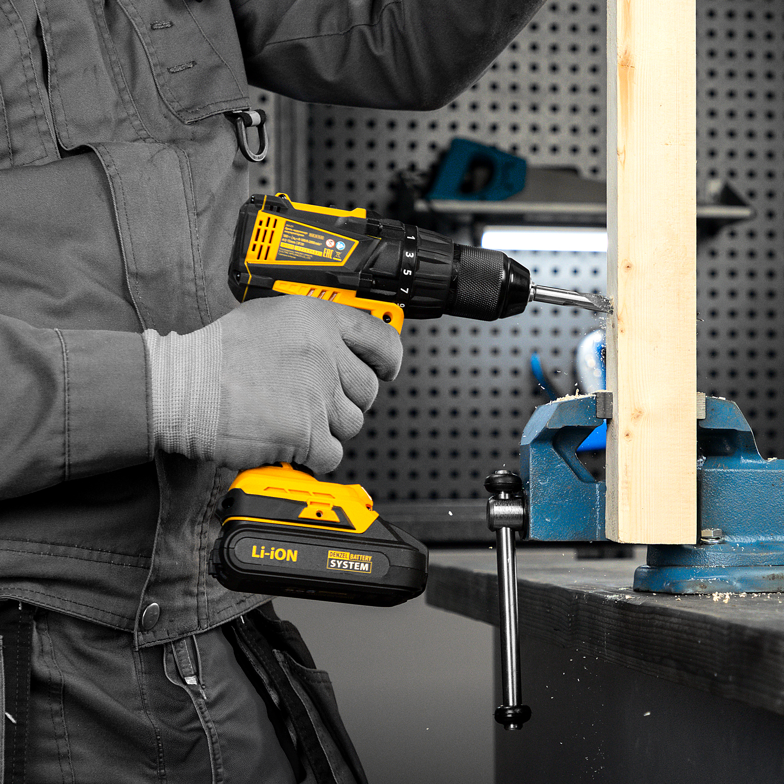 Тиски слесарные, 80 мм, поворотные (Глазов)