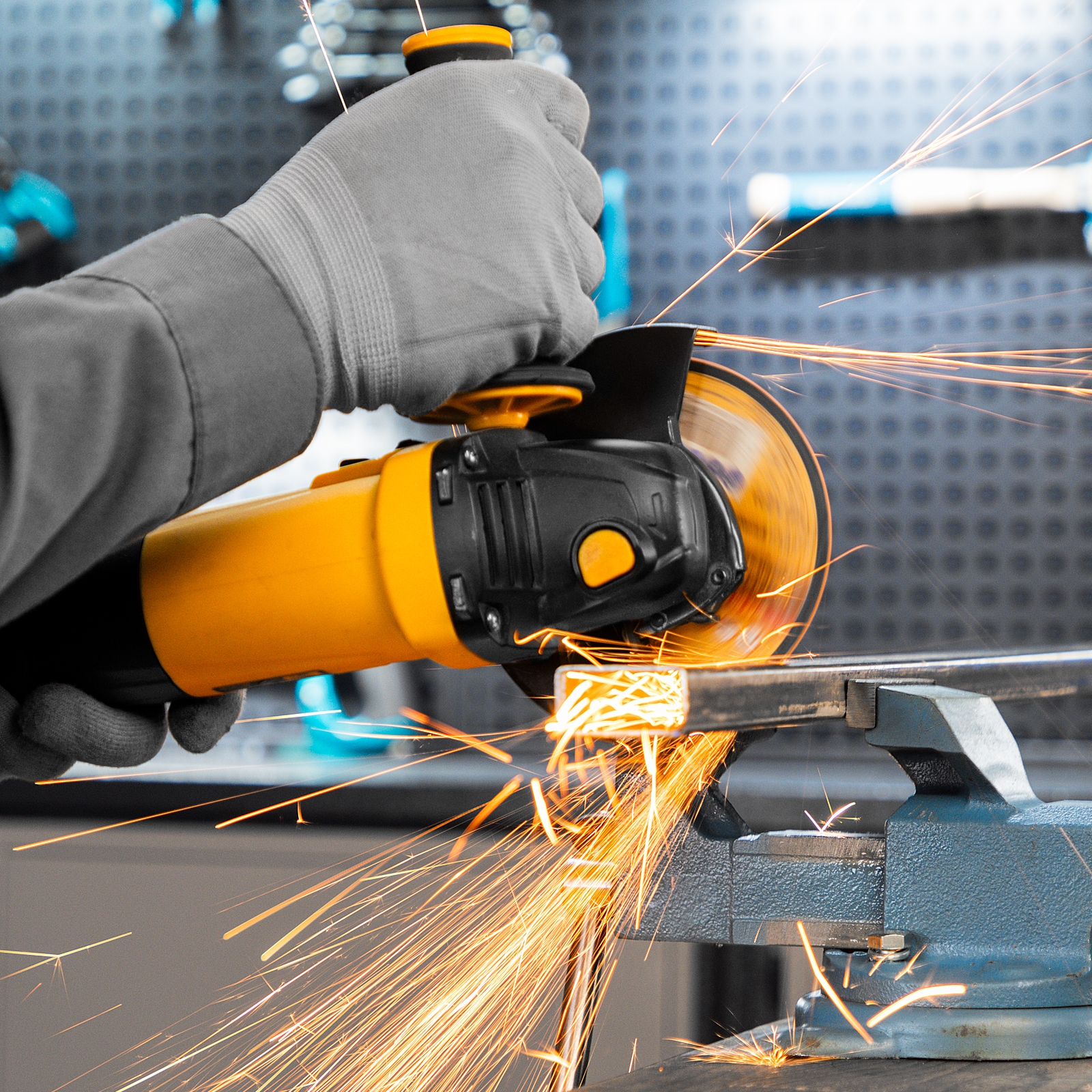 Тиски слесарные, 80 мм, поворотные (Глазов)