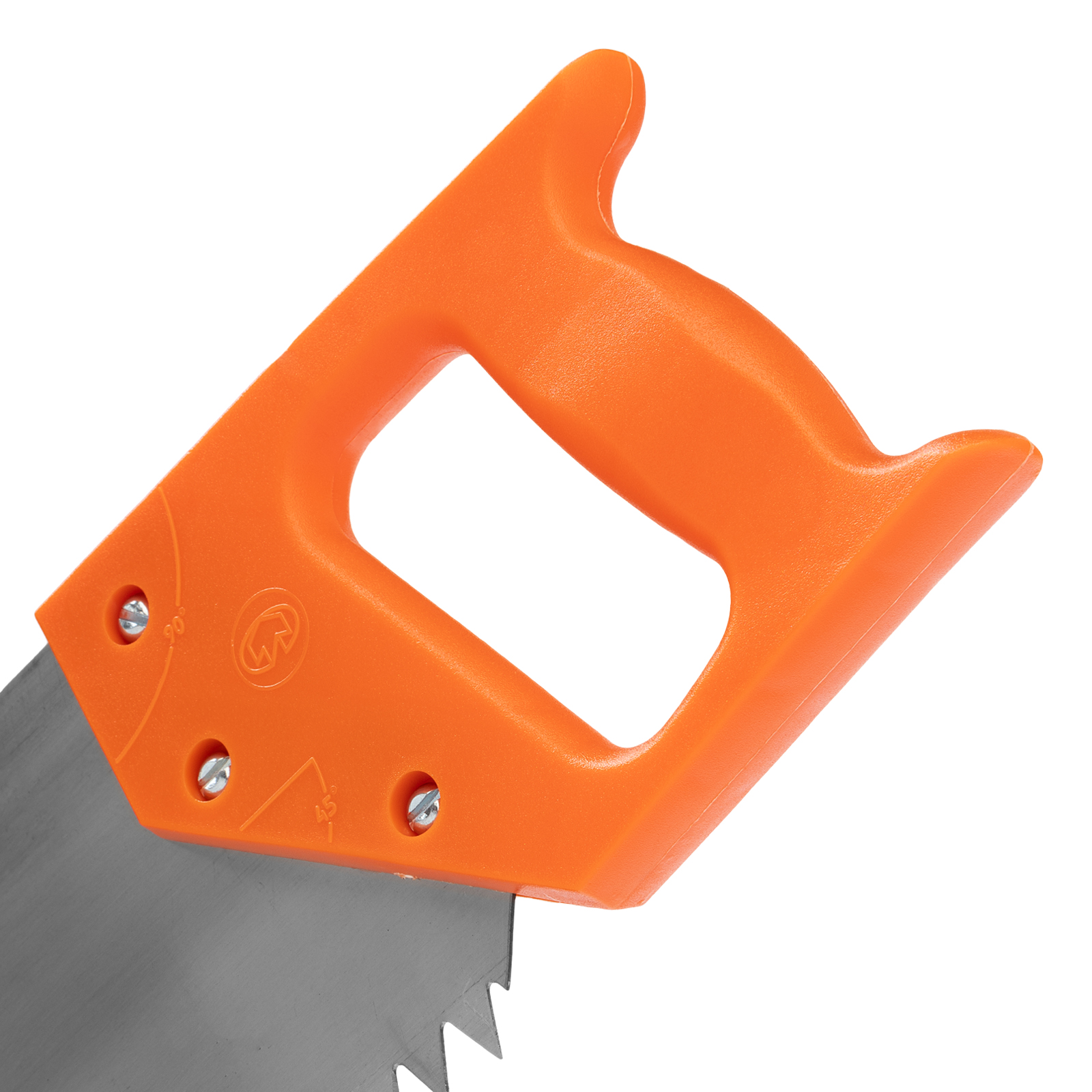 Ножовка по дереву, 600 мм, шаг зубьев 12 мм, пластиковая рукоятка