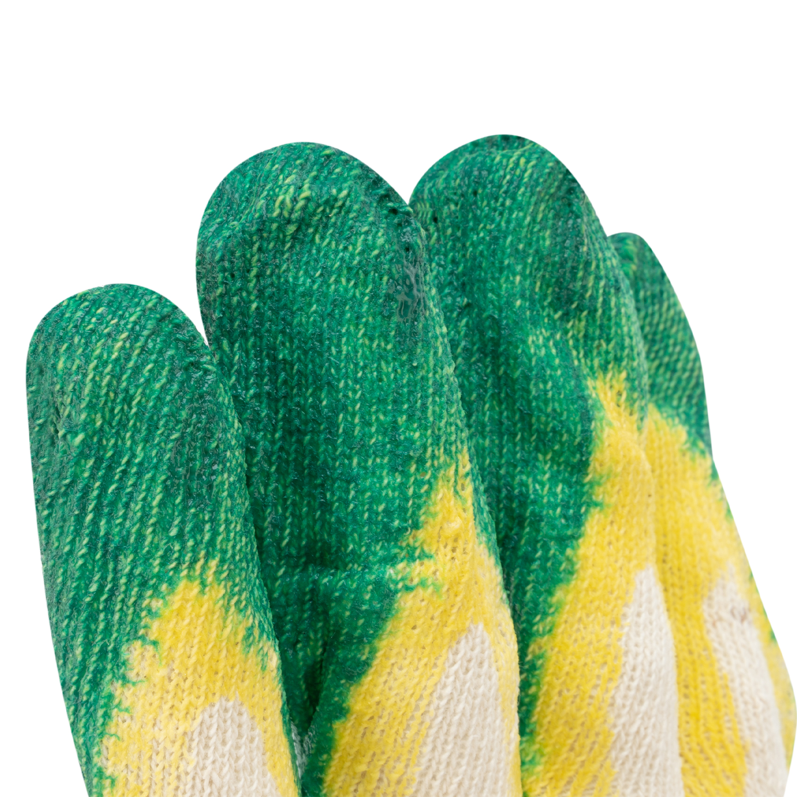 Перчатки хб с двойным латексным обливом