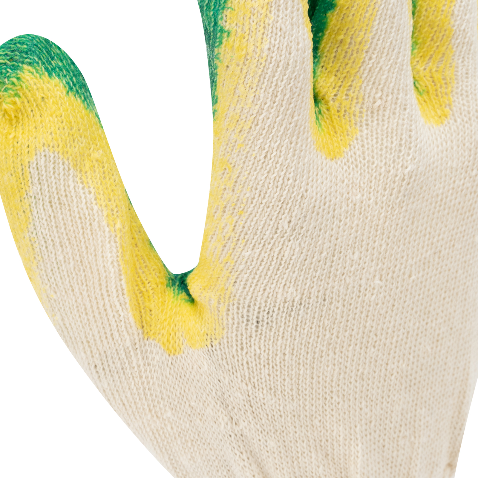 Перчатки хб с двойным латексным обливом