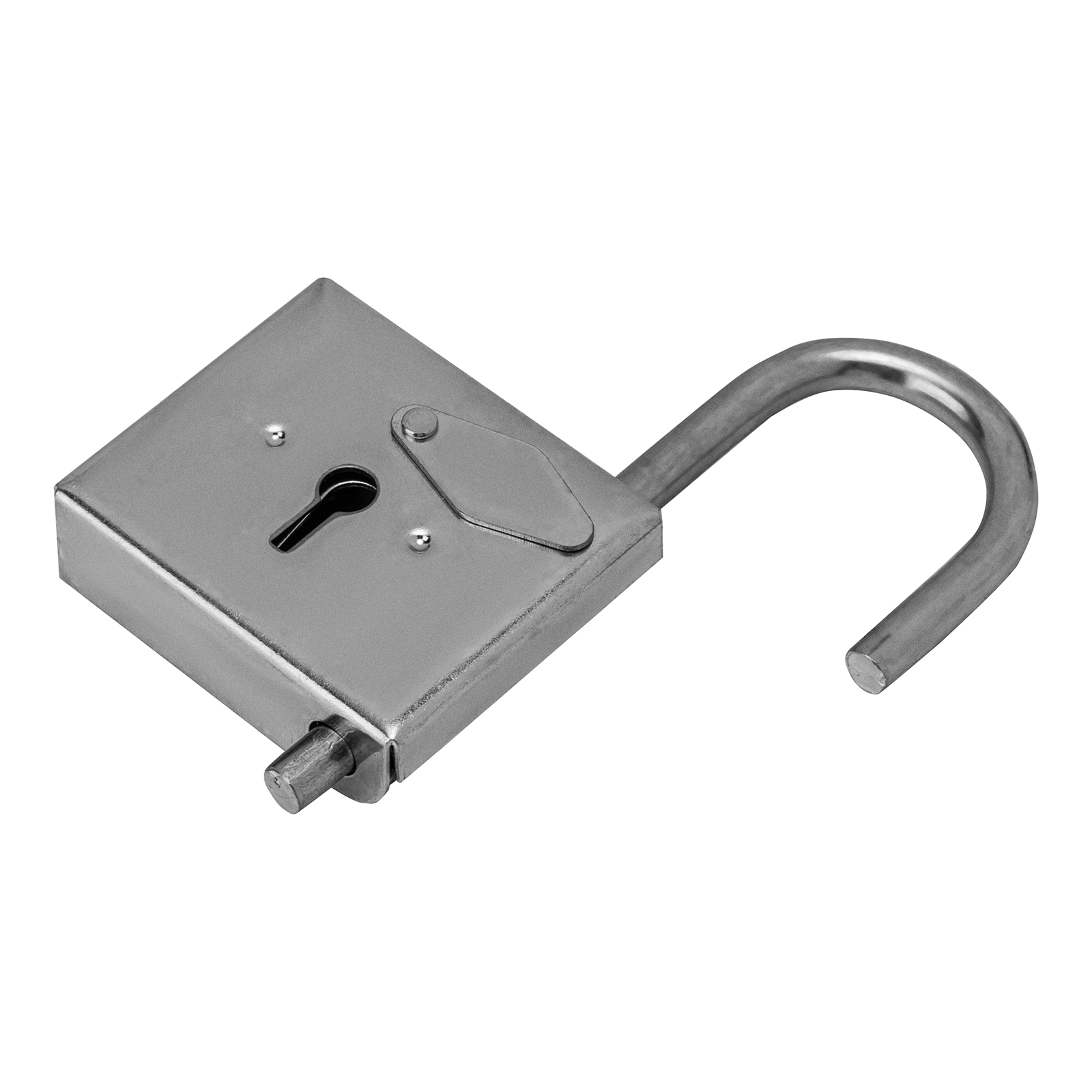 Замок навесной-контрольный, цинк, (Металлист)