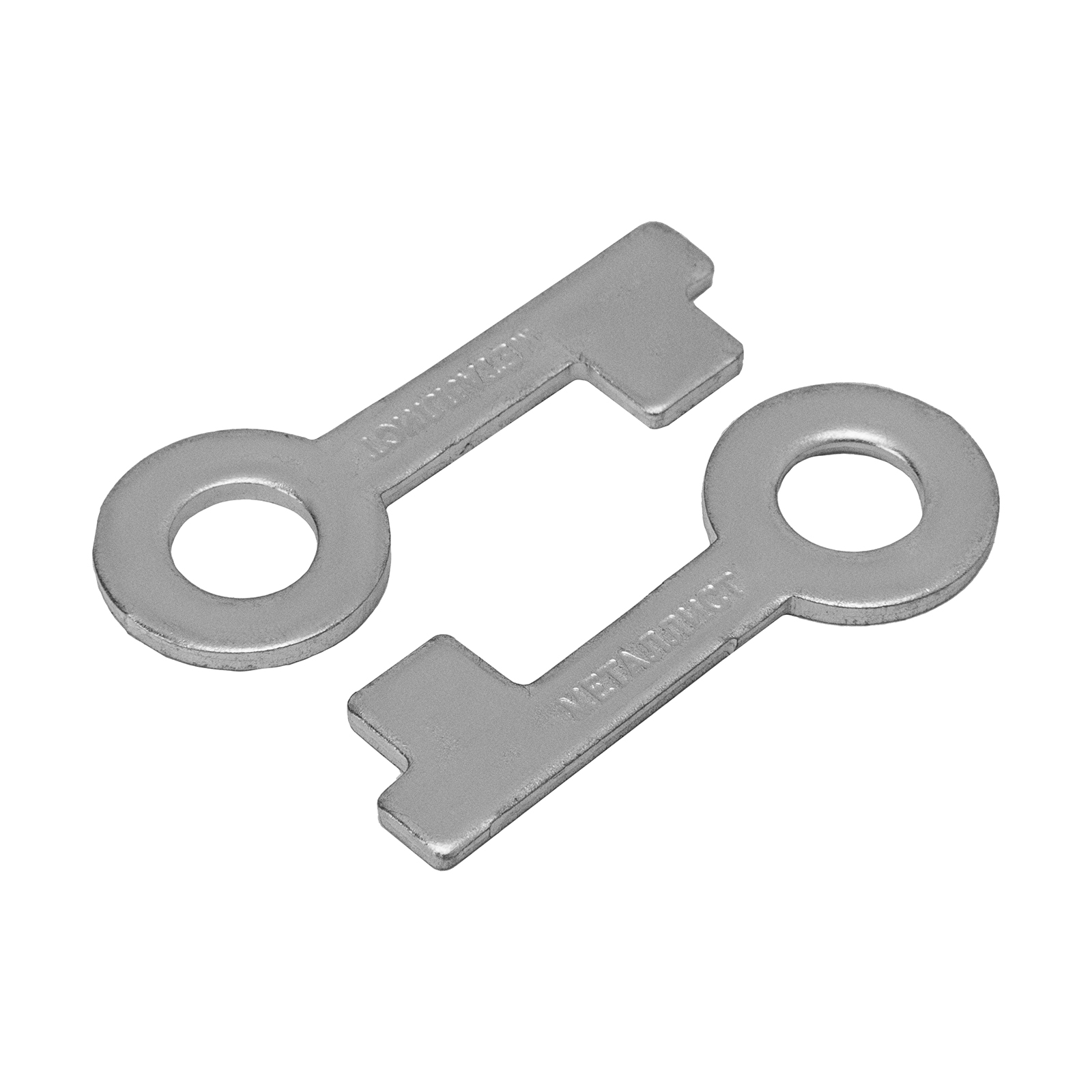 Замок навесной-контрольный, цинк, (Металлист)