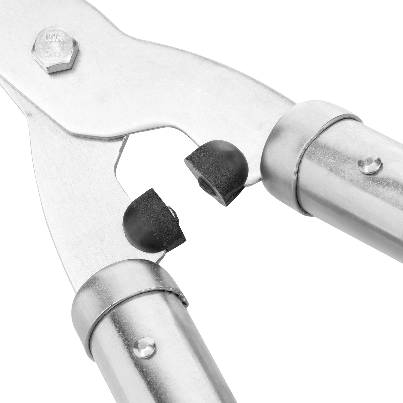 Кусторез, 650 мм, волнистые лезвия, деревянные рукоятки, Горизонт,