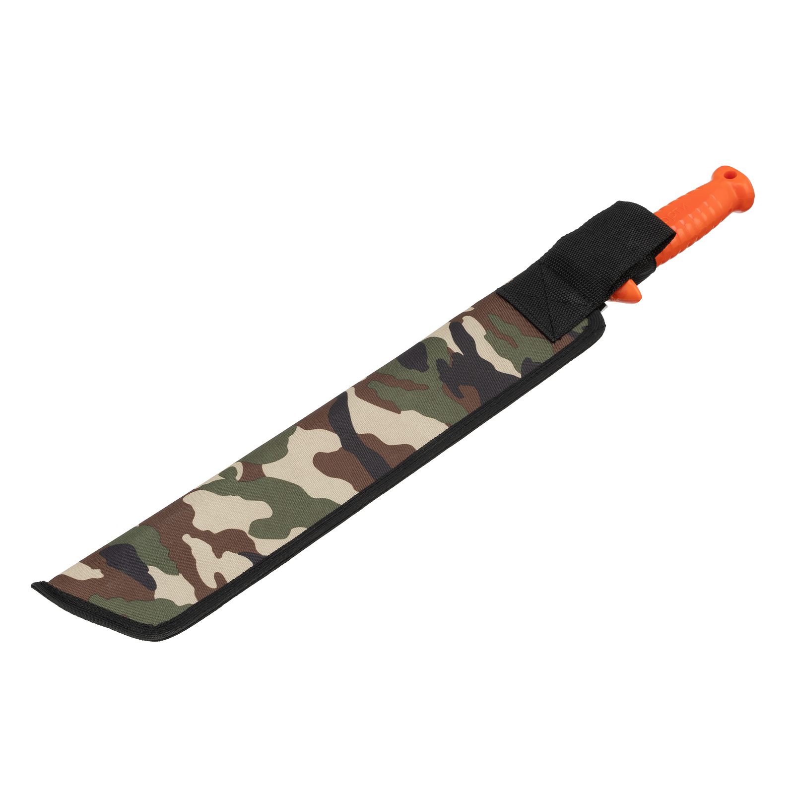 Мачете туристическое, 490 мм, пластиковая рукоятка, жесткий чехол, Арти,