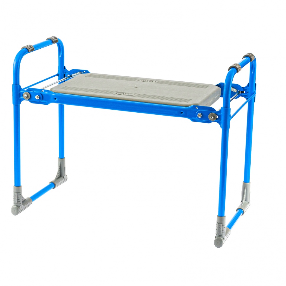 Скамейка садовая Nika, голубая,