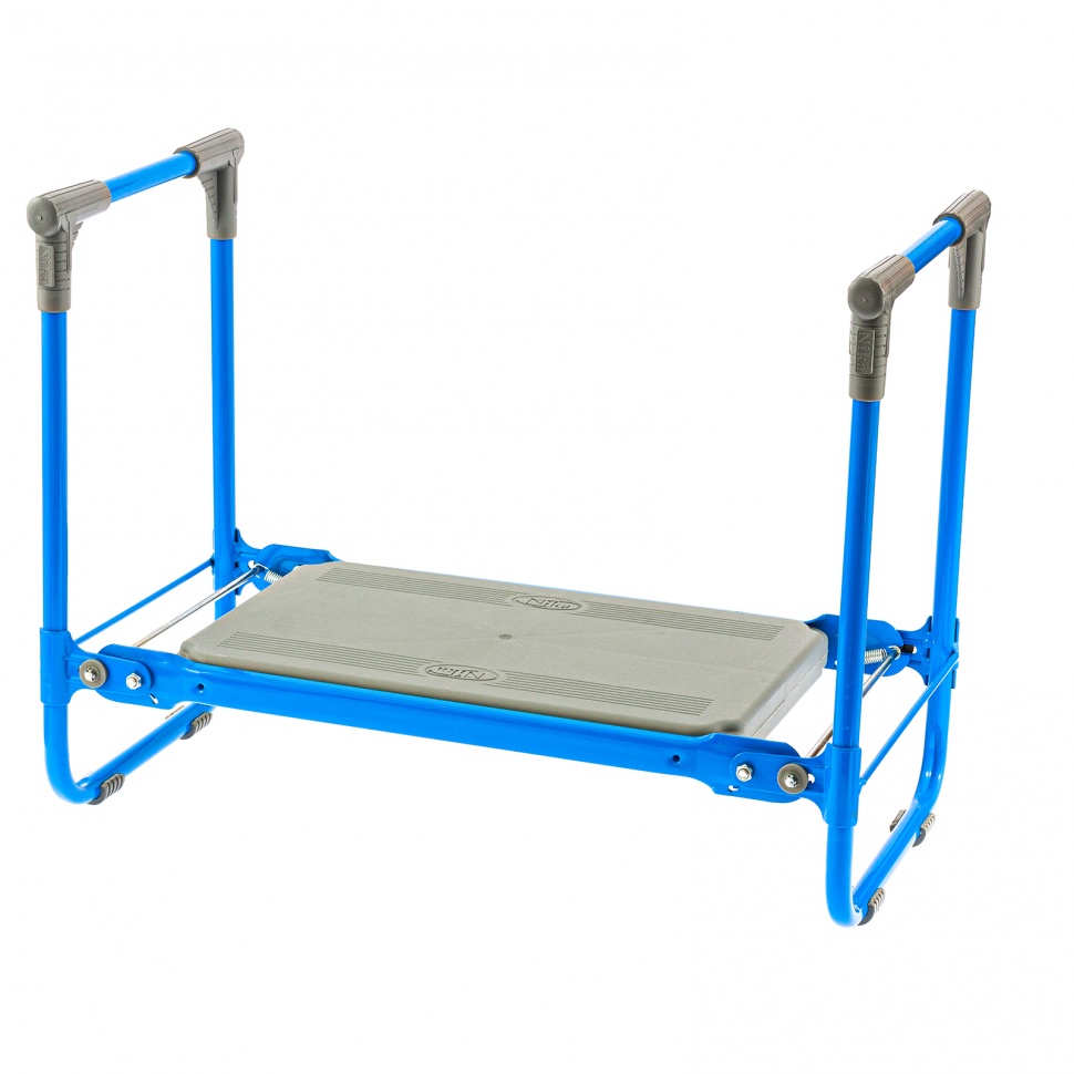 Скамейка садовая Nika, голубая,