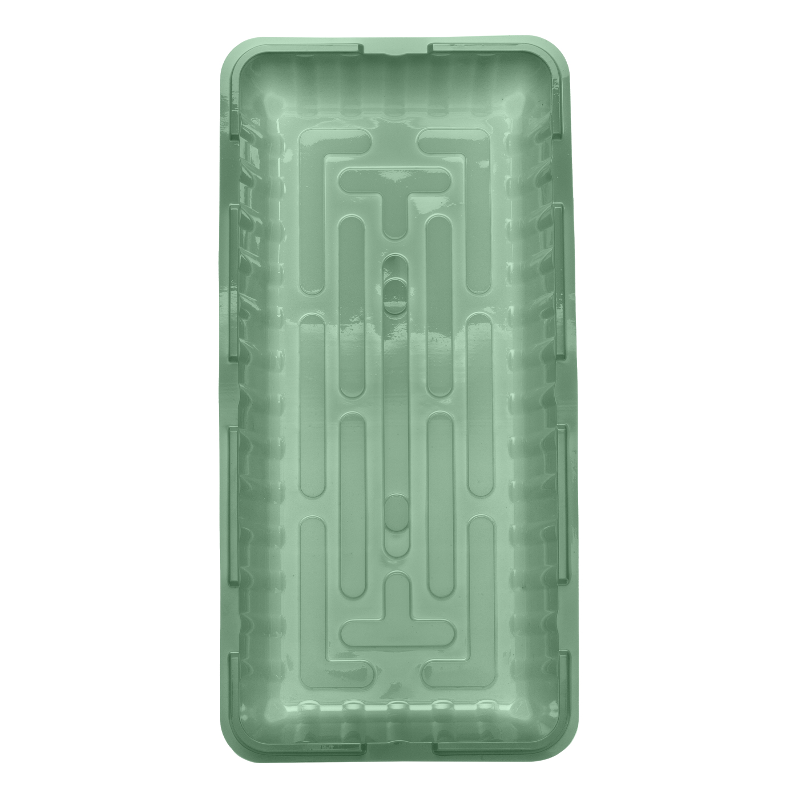 Мини - парник с крышкой, 435 х 215 х 130 мм, для 3 кассет 180 х 135 х 60 мм, полистирол,