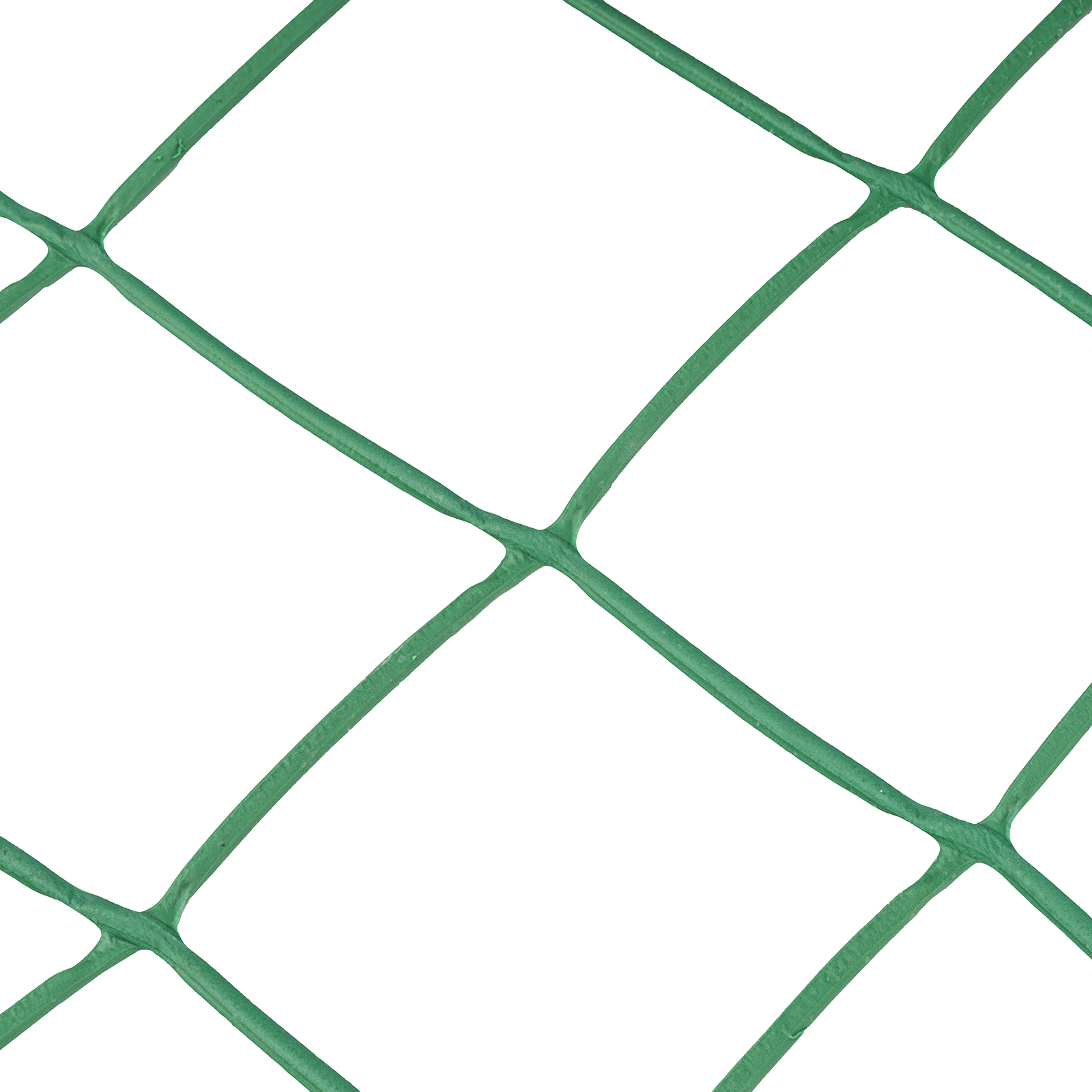 Решетка заборная в рулоне, 1 х 20 м, ячейка 83 х 83 мм, пластиковая, зеленая,