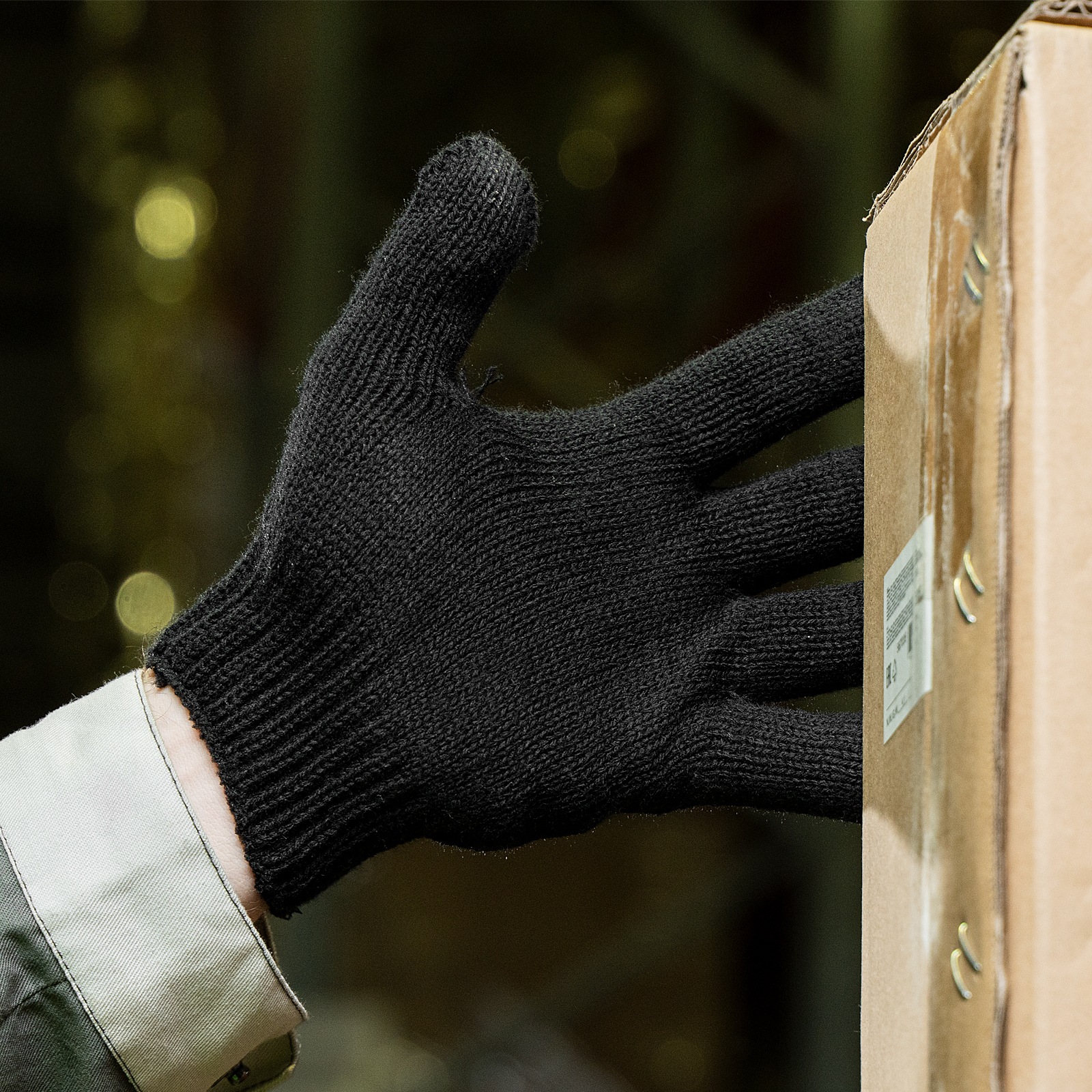 Перчатки трикотажные, акрил, 7 класс