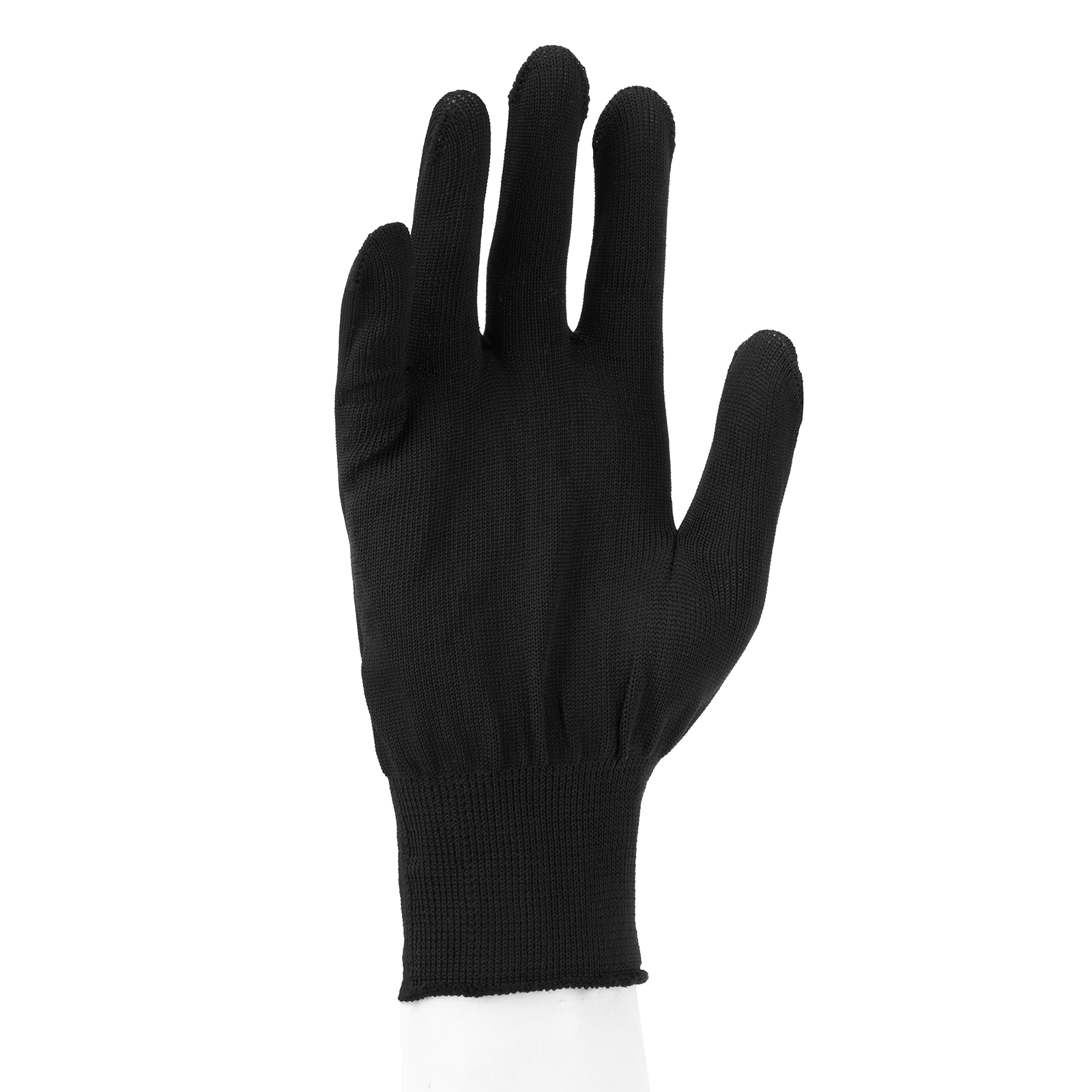 Перчатки Нейлон, 13 класс, черные, XL