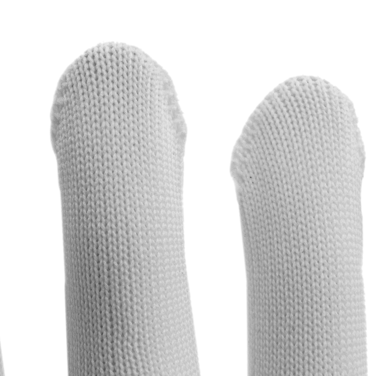 Перчатки Нейлон, ПВХ точка, 13 класс, белые, XL