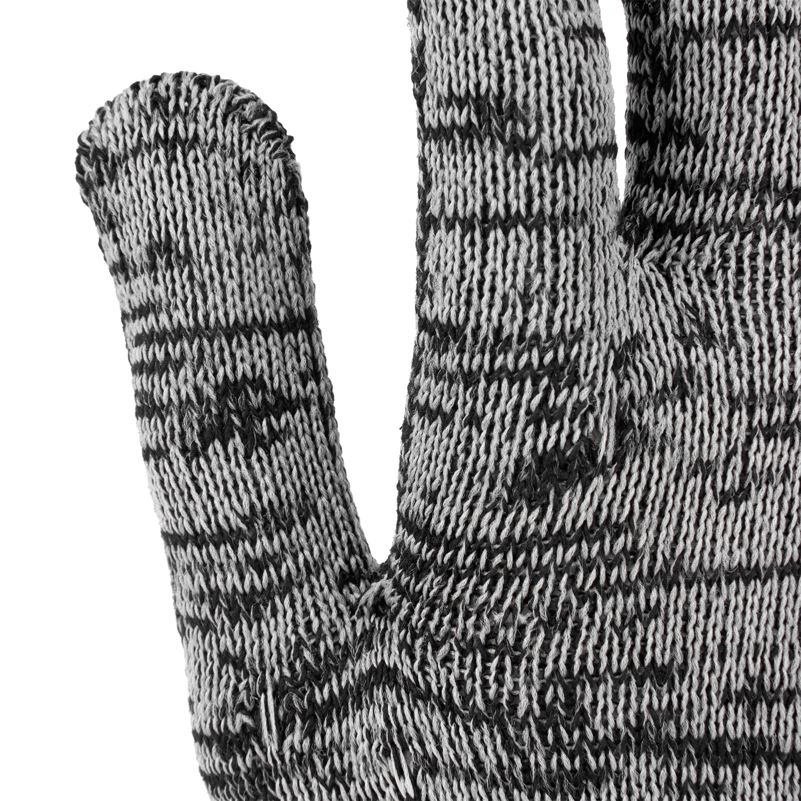 Перчатки х/б, меланж, ПВХ покрытие, "Точка", 10 класс