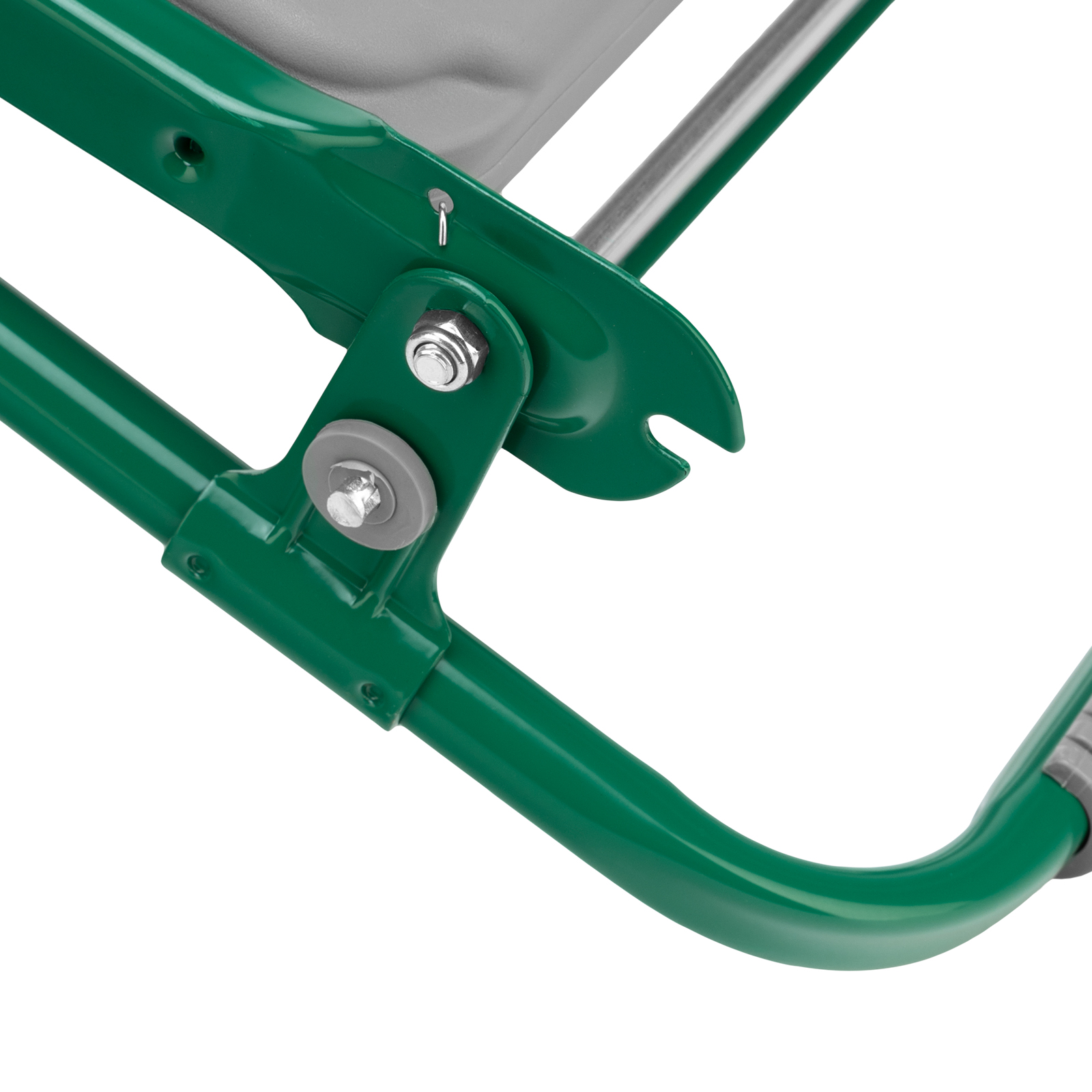 Скамейка садовая Nika, зеленая,