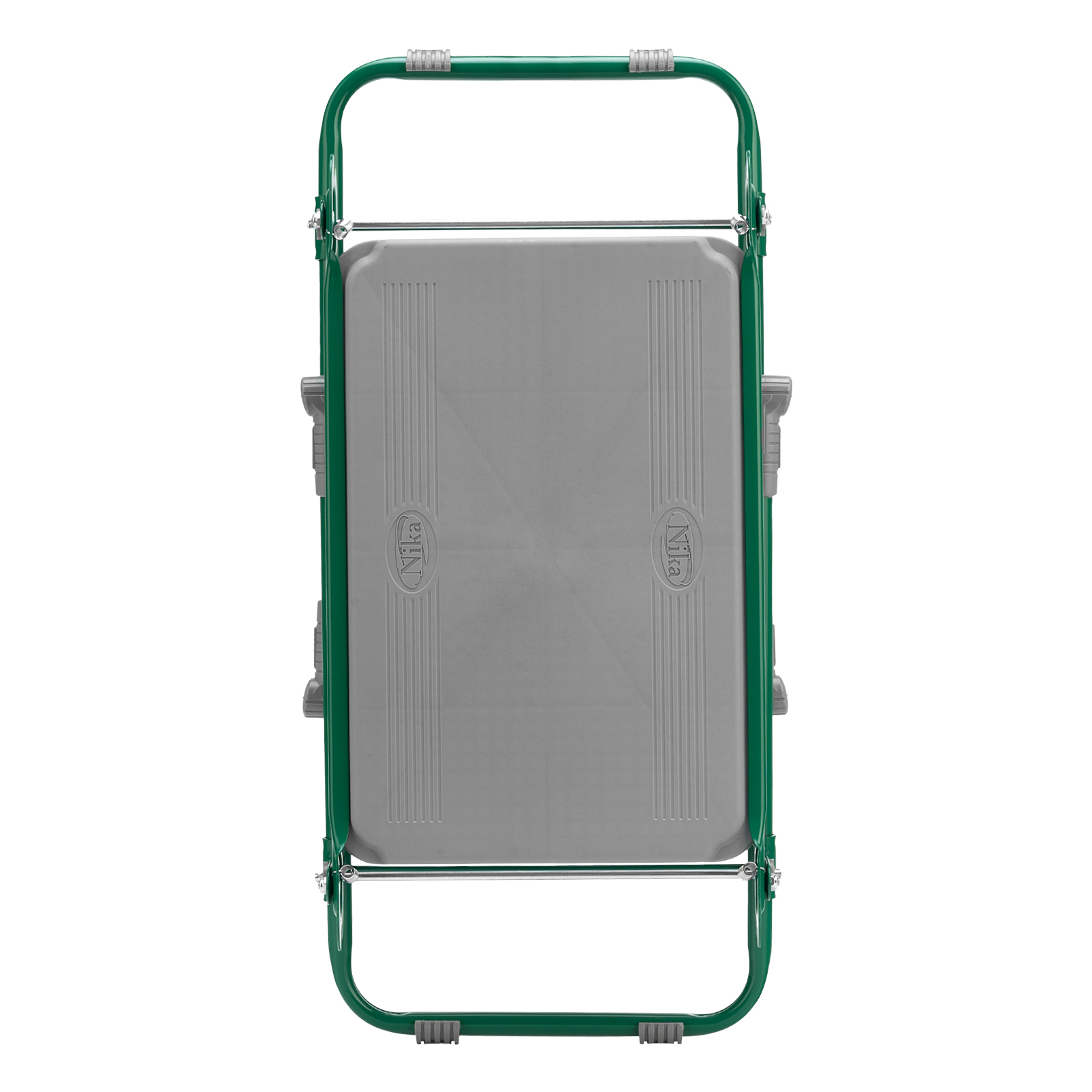 Скамейка садовая Nika, зеленая,