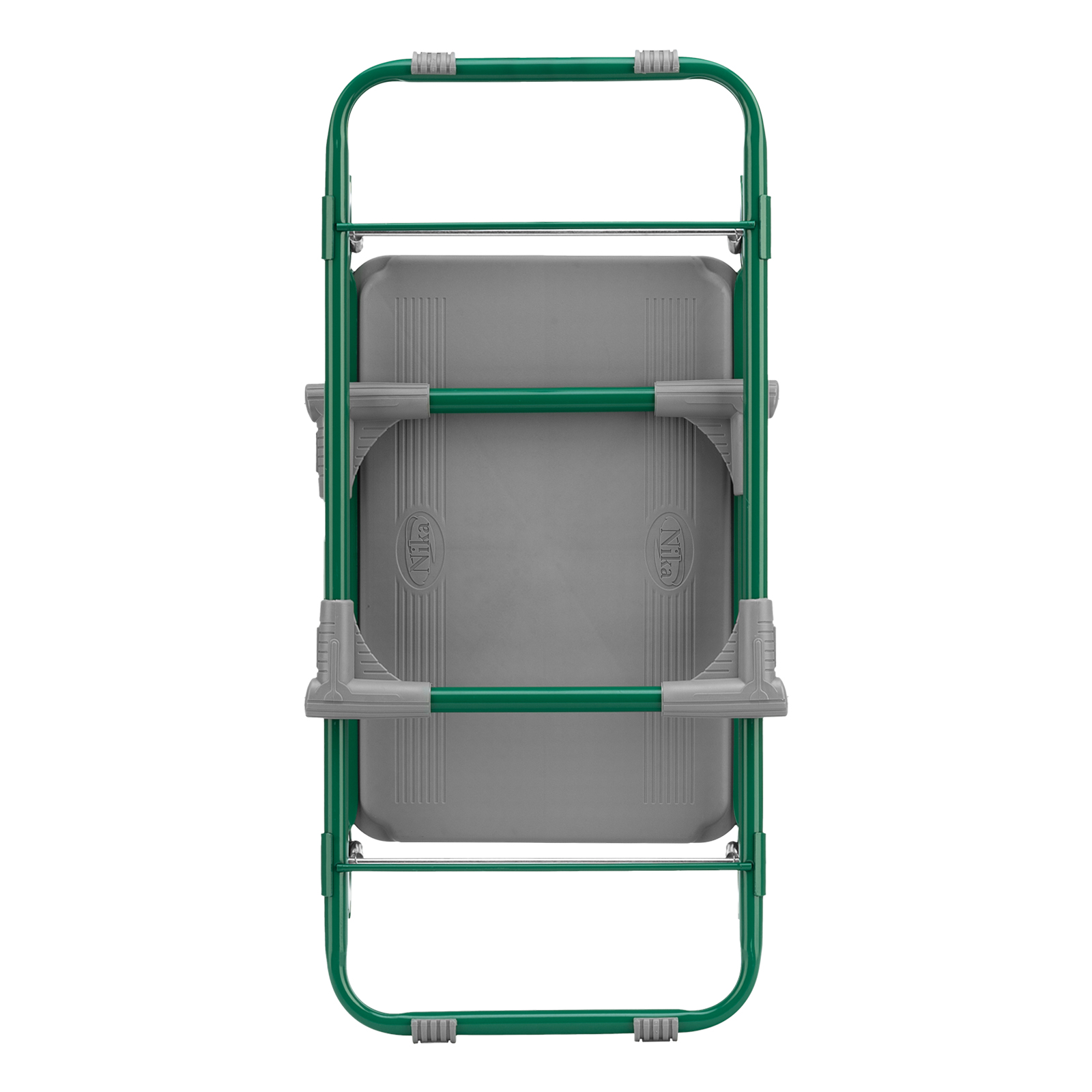 Скамейка садовая Nika, зеленая,