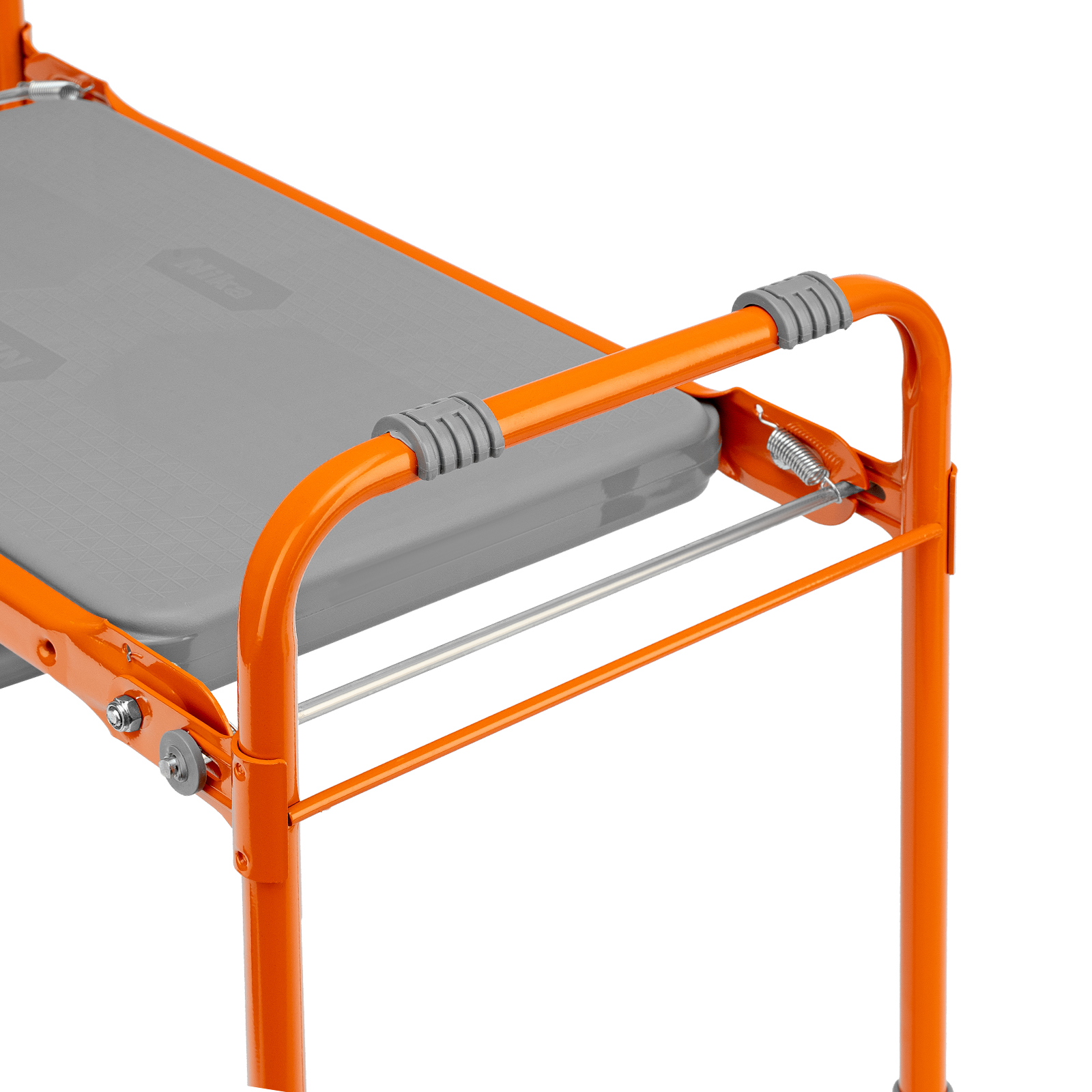 Скамейка садовая Nika, оранжевая,