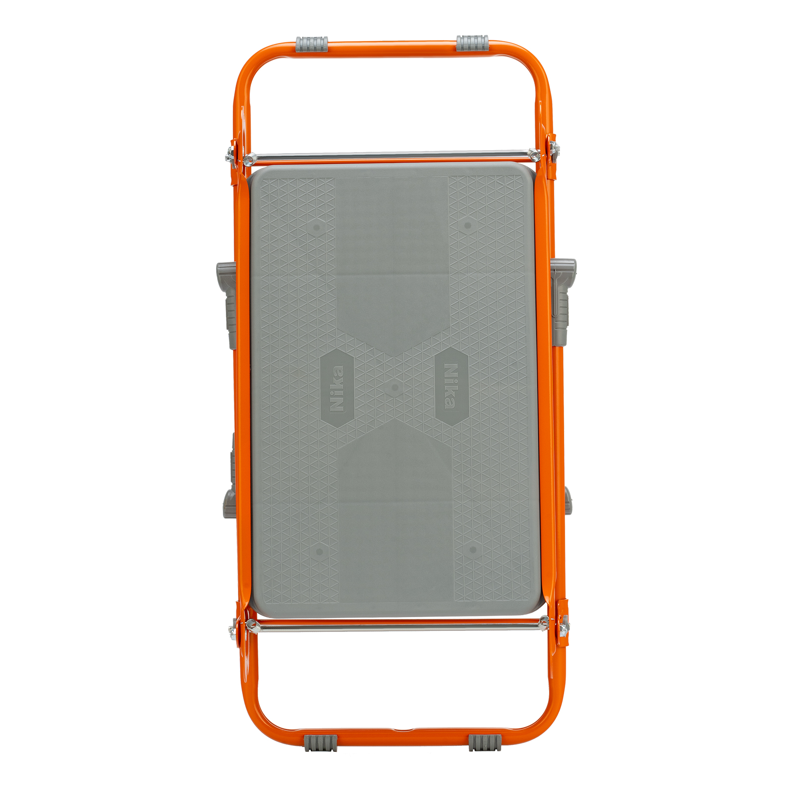 Скамейка садовая Nika, оранжевая,