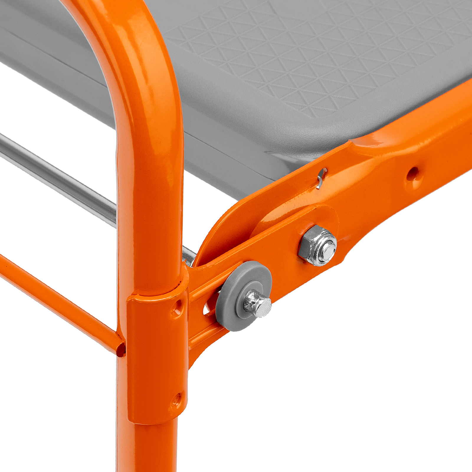 Скамейка садовая Nika, оранжевая,