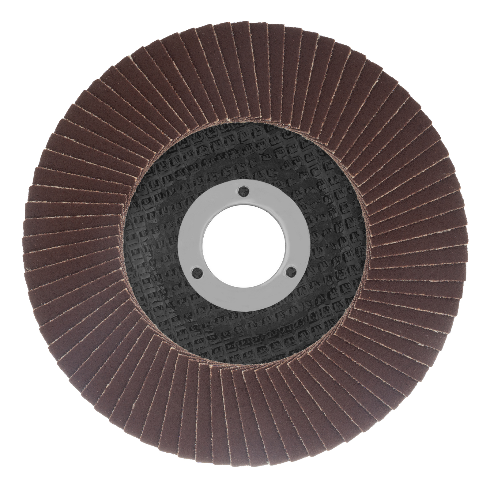 Круг лепестковый торцевой КЛТ-1, зернистость P 100(12Н) 125 х 22.2 мм, "БАЗ"