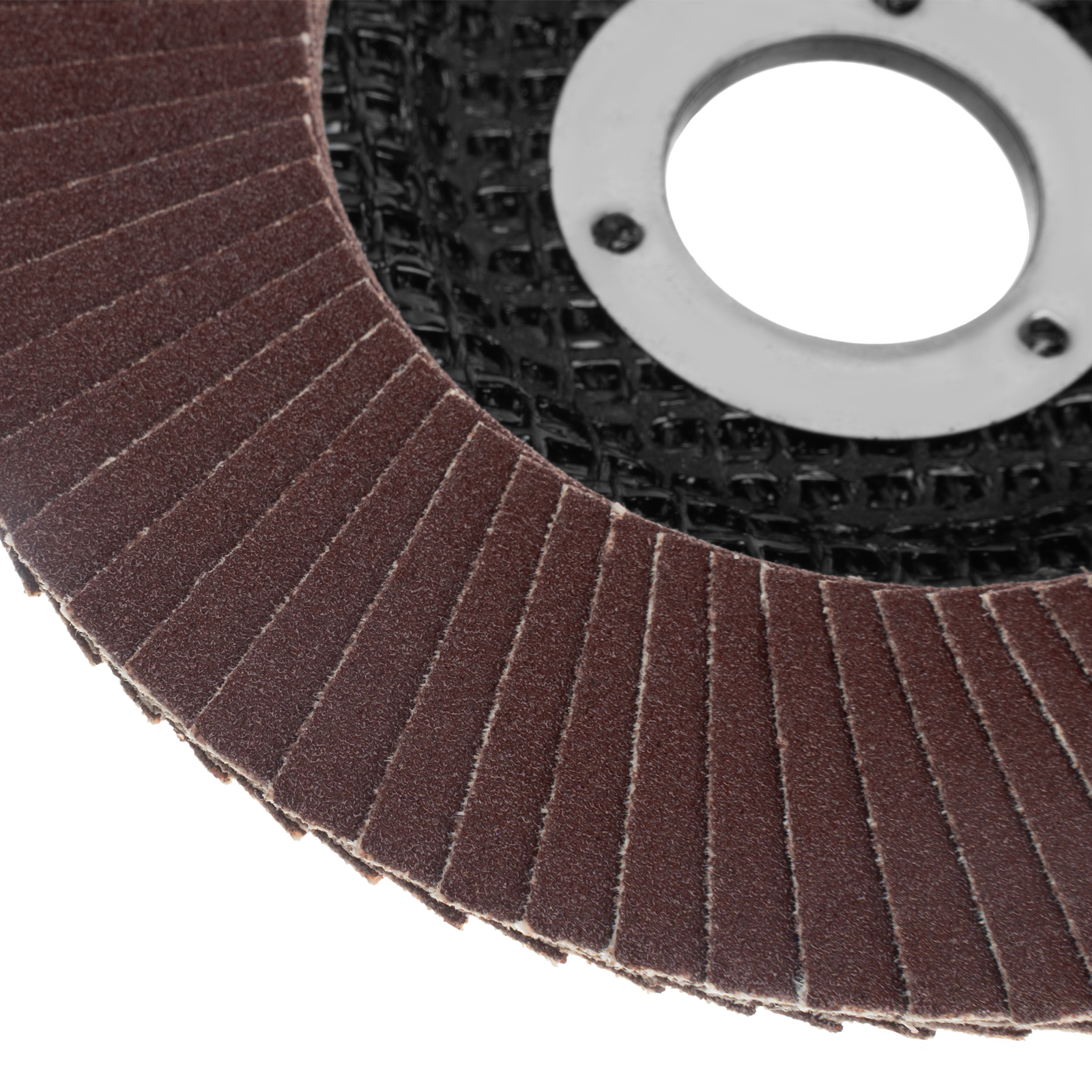 Круг лепестковый торцевой КЛТ-1, зернистость P 100(12Н) 125 х 22.2 мм, "БАЗ"